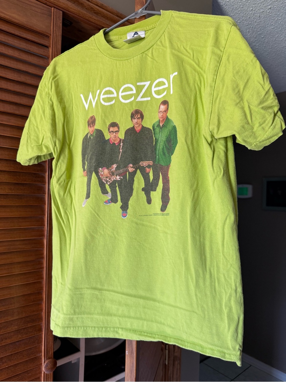 Weezer Green Album Tour Shirt